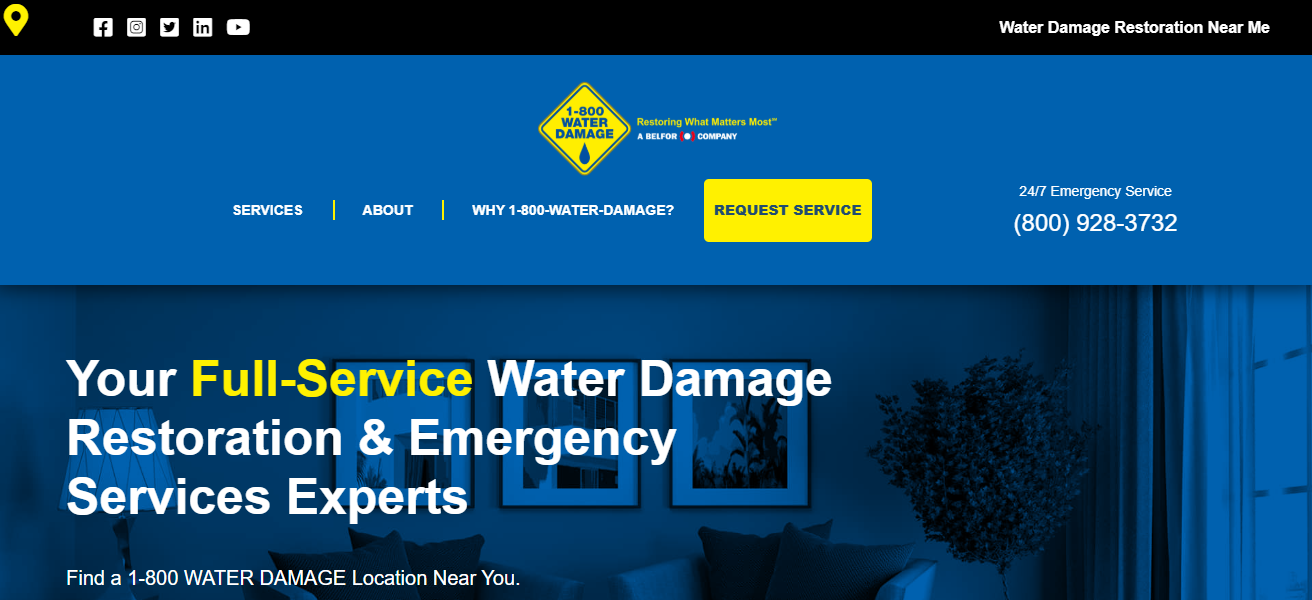  1-800 WATER DAMAGE