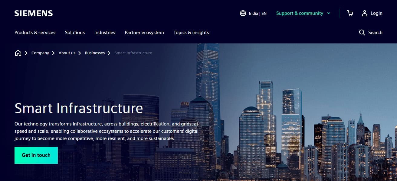 Siemens Smart Infrastructure