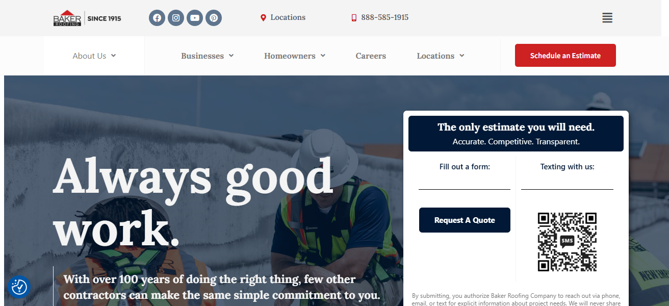 Baker Roofing Company