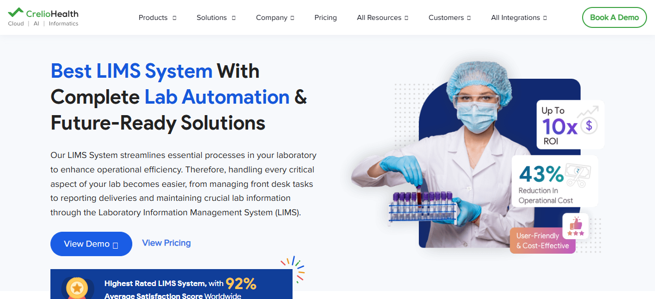 CrelioHealth LIMS