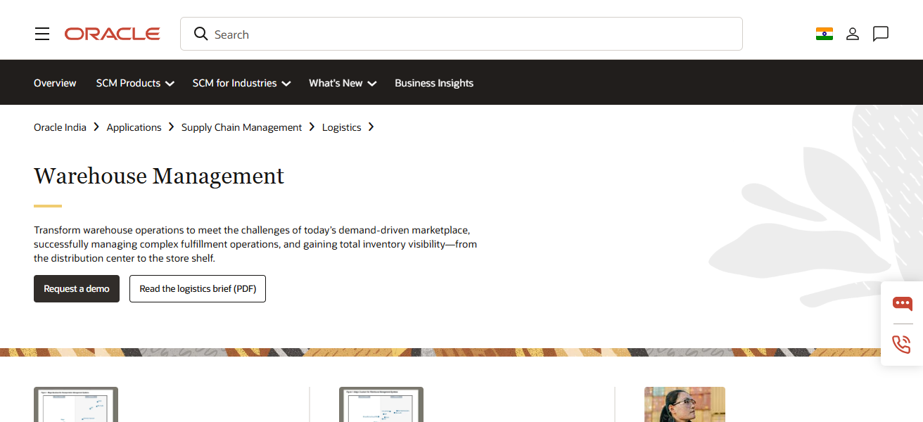Oracle Warehouse Management Cloud