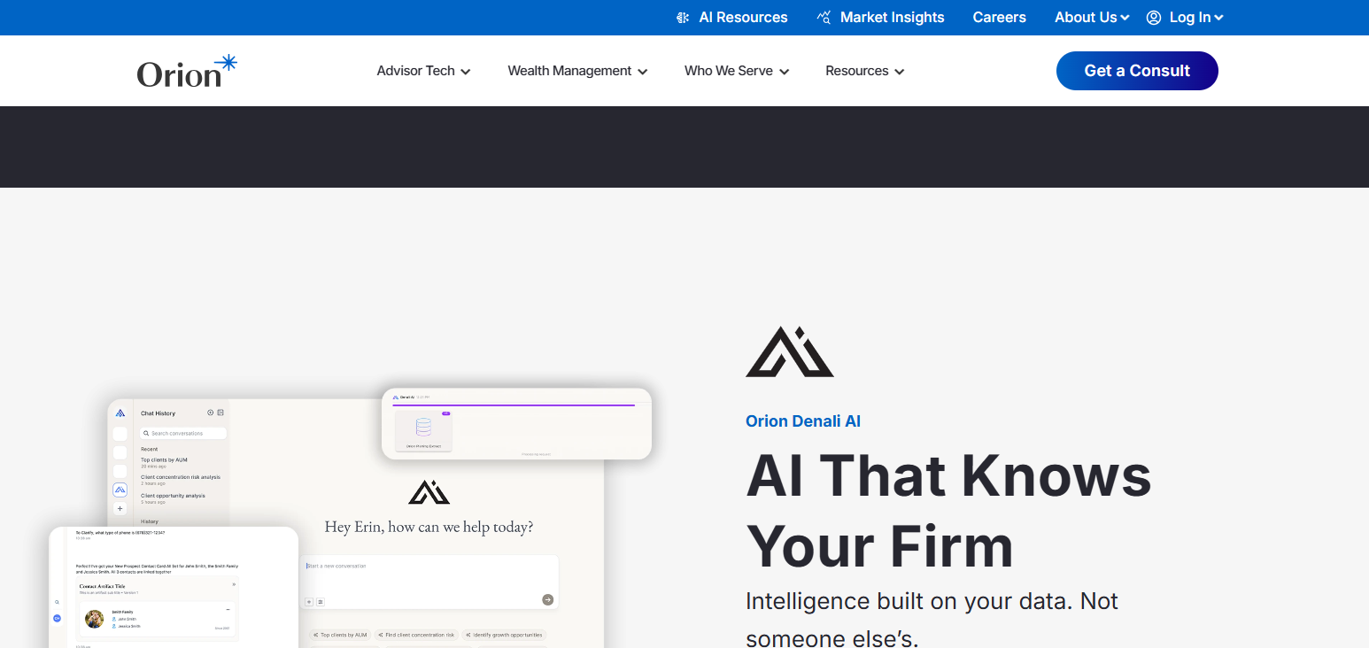 10 AI Tax Optimization Platforms for High-Net-Worth Investors 24 Orion Advisor Tech (with Denali AI)