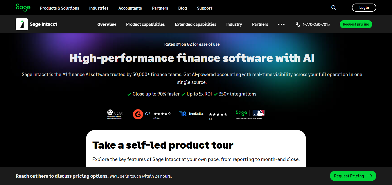 10 AI Financial Reconciliation Tools for Smart Bookkeeping 18 Sage Intacct