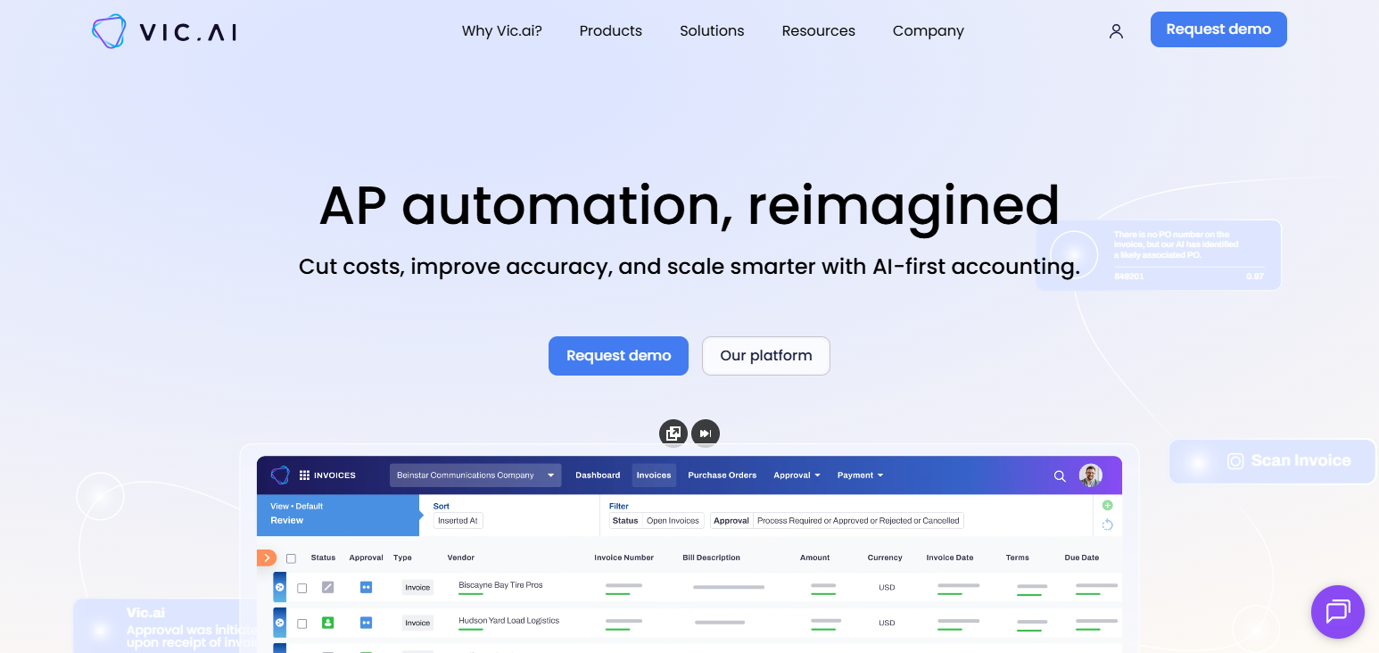 10 AI Financial Reconciliation Tools for Smart Bookkeeping 19 Vic.ai