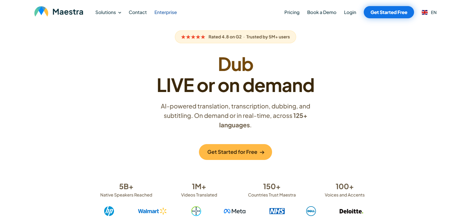 10 Best AI Video Localization Tools For Global Training 23 Maestra AI