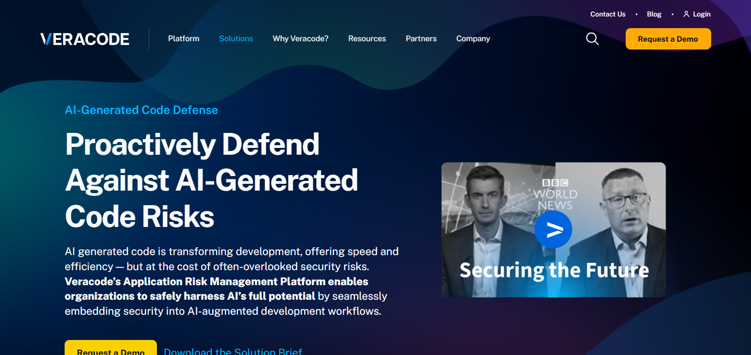 10 AI Code Auditing Tools for Enterprise Cloud Security Risks 20 Veracode AI