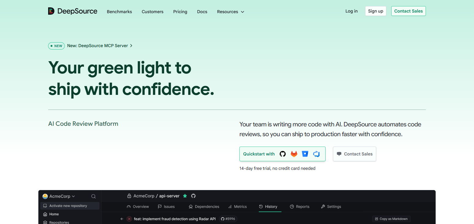 10 AI Code Auditing Tools for Enterprise Cloud Security Risks 22 DeepSource