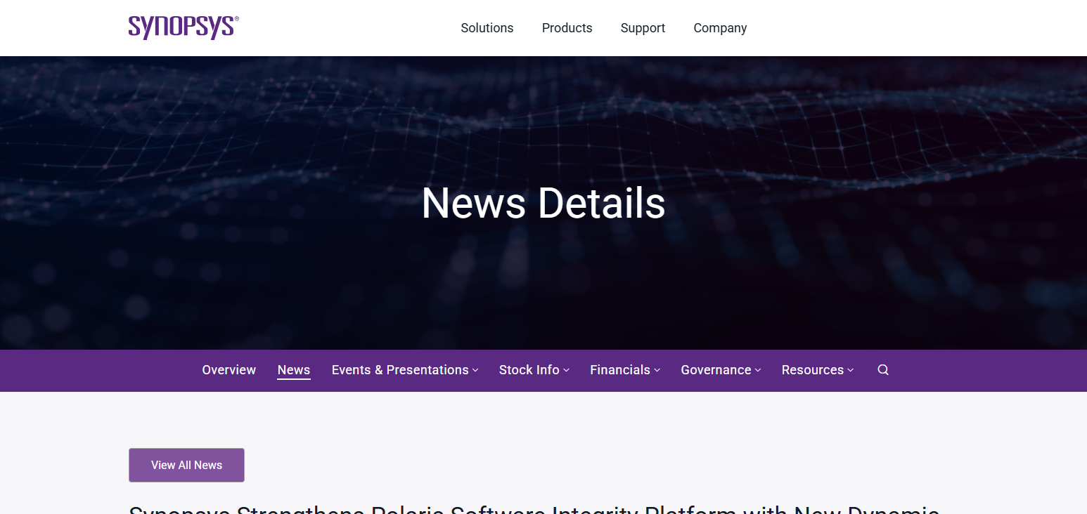 10 AI Code Auditing Tools for Enterprise Cloud Security Risks 24 Synopsys Polaris Software Integrity Platform