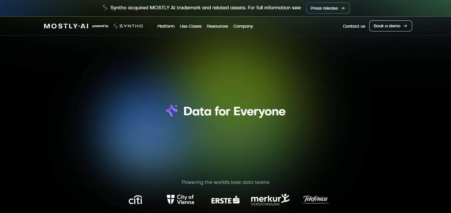 MOSTLY AI Synthetic Data