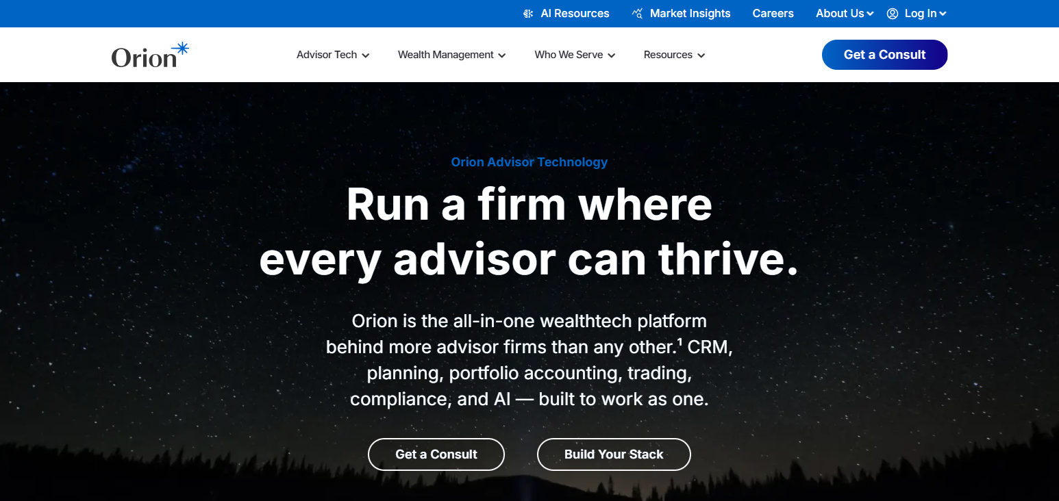 Orion Advisor Tech