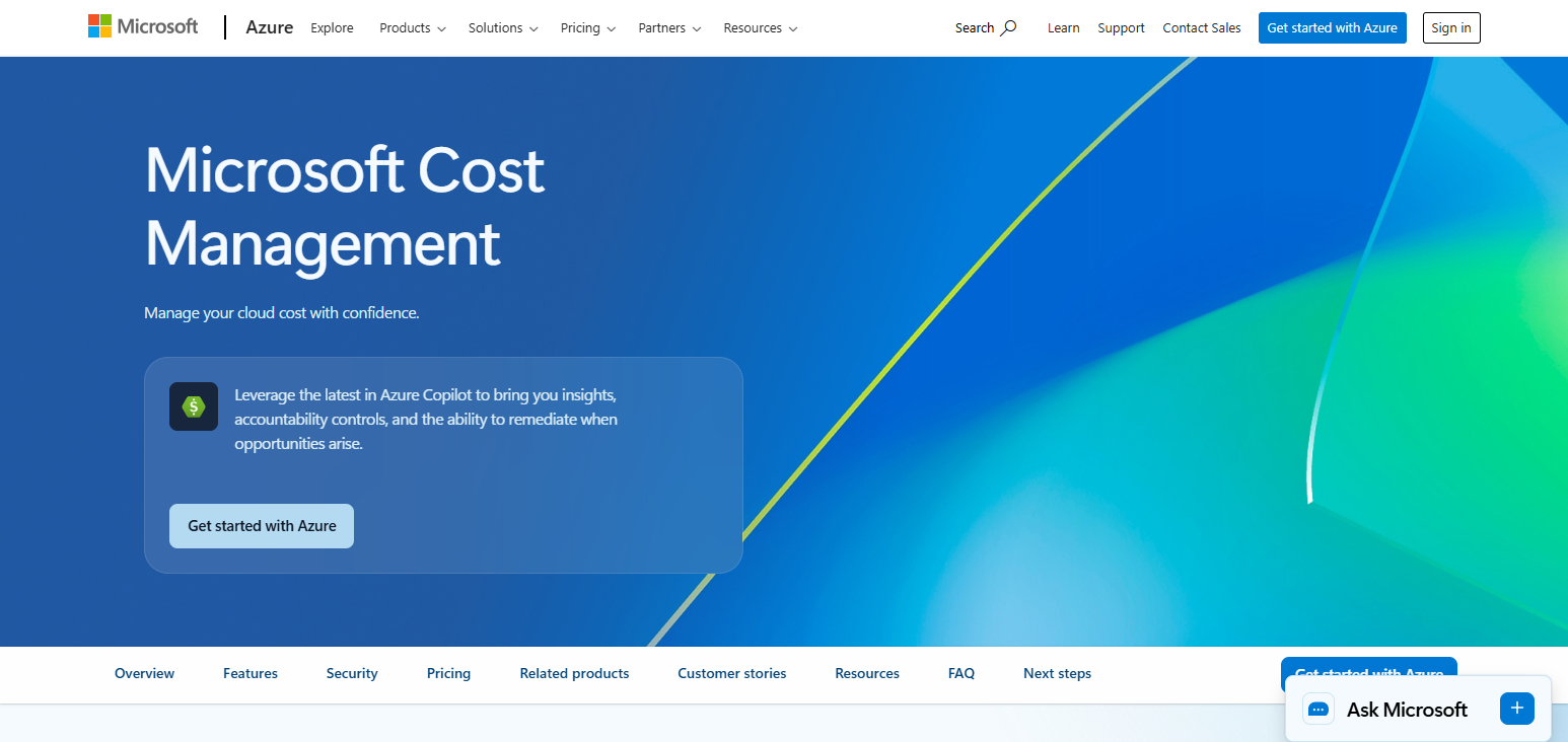 Azure Cost Management