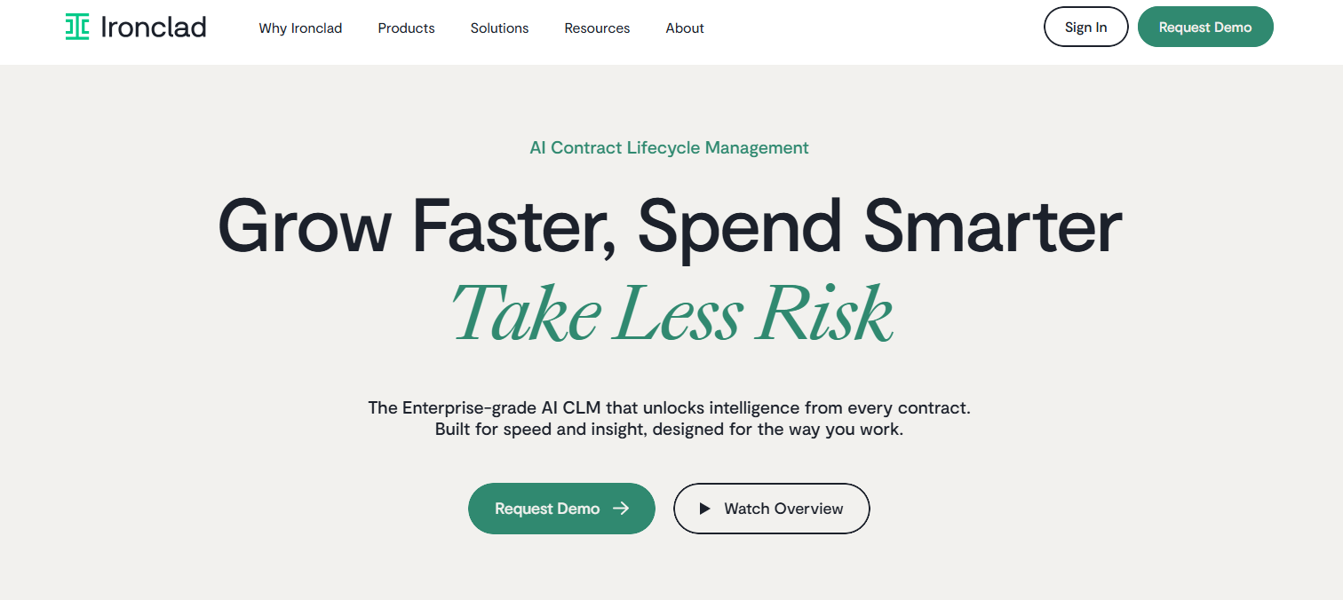 10 AI Contract Lifecycle Management Tools for Legal Ops 17 Ironclad