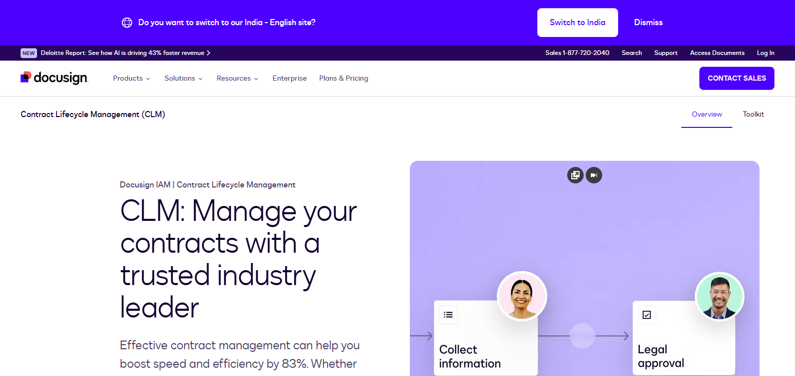 10 AI Contract Lifecycle Management Tools for Legal Ops 22 DocuSign CLM