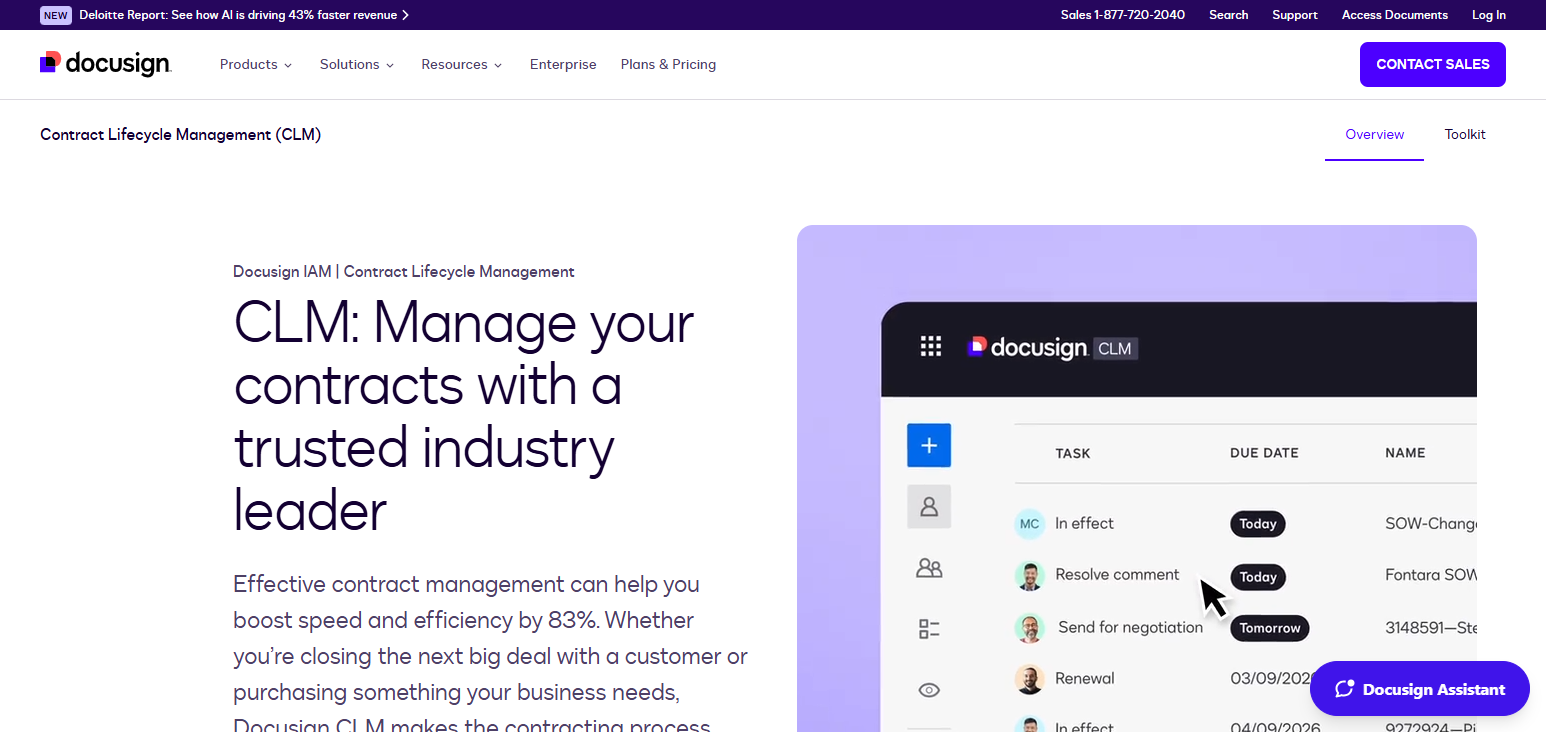 10 Best Contract Lifecycle Management Software 2026 17 DocuSign CLM