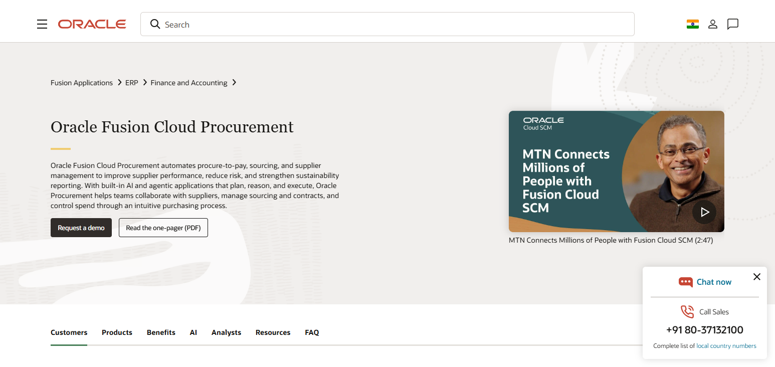 Oracle Supplier Management