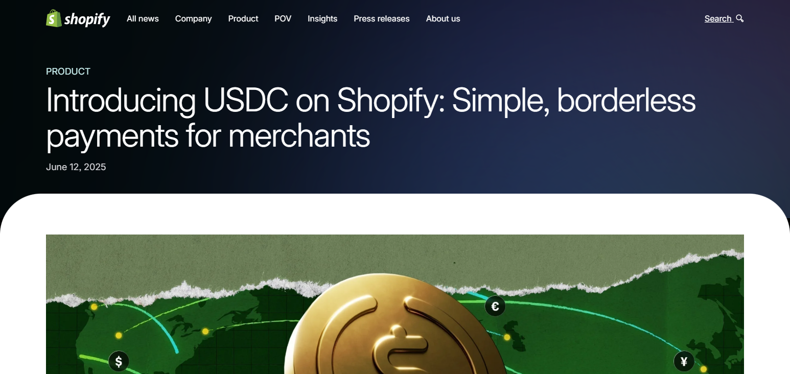  Shopify Crypto Payments