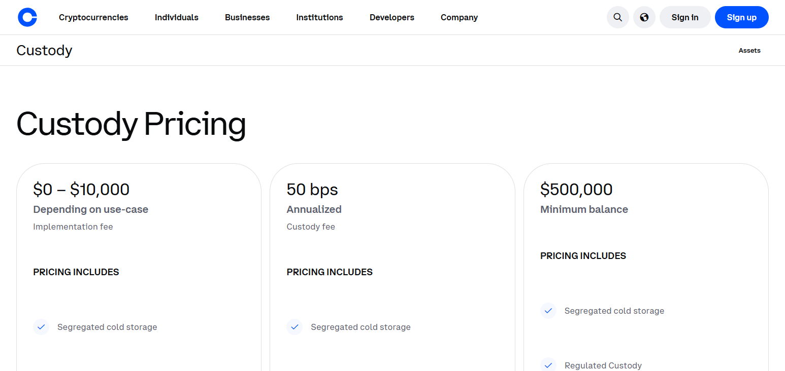 Coinbase Custody