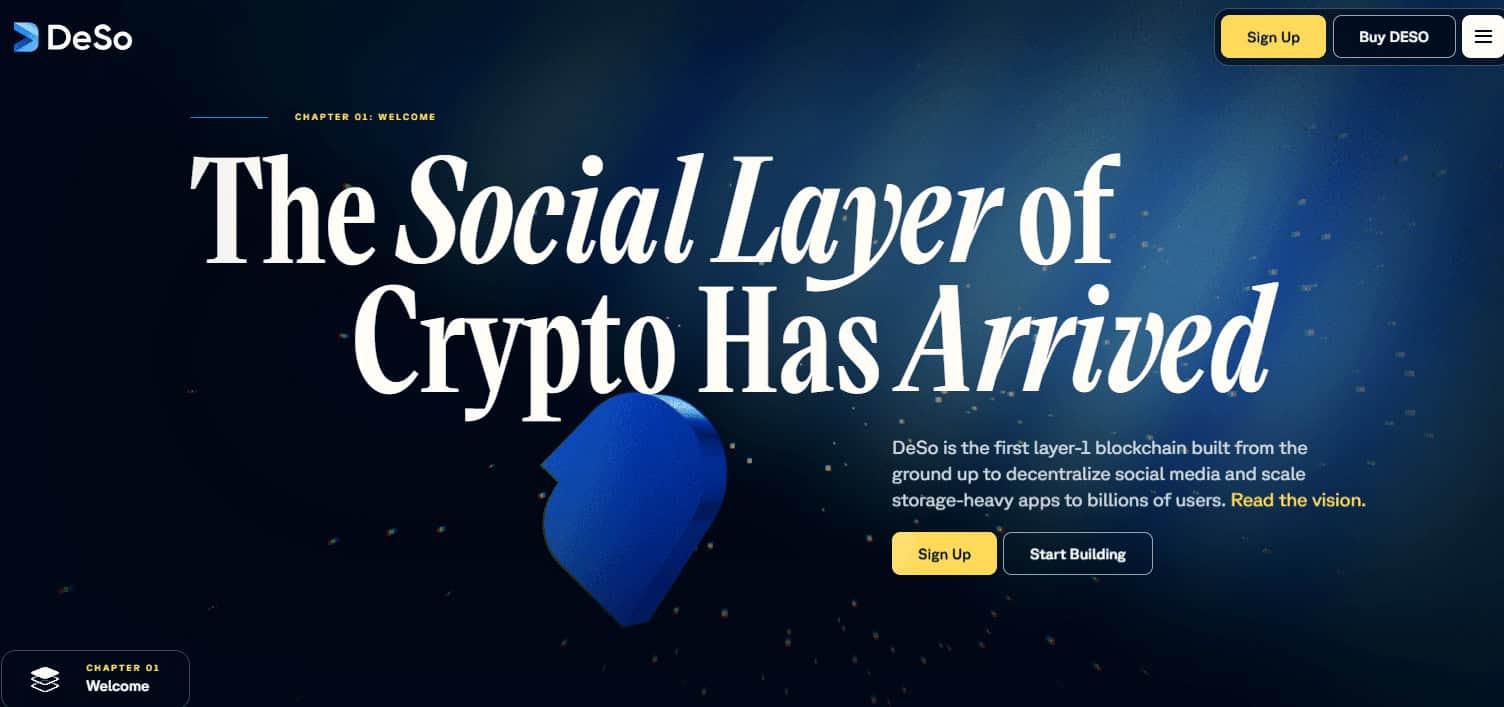 DeSo (Decentralized Social)