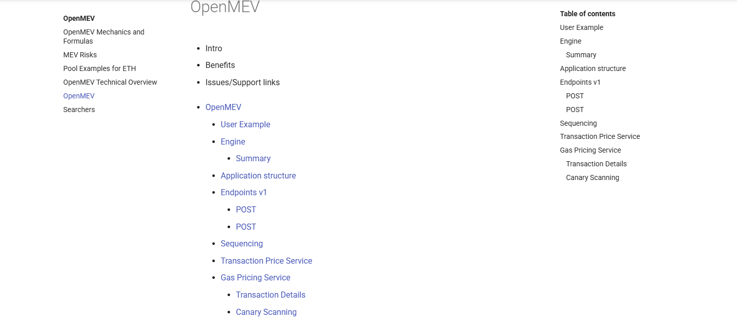OpenMEV