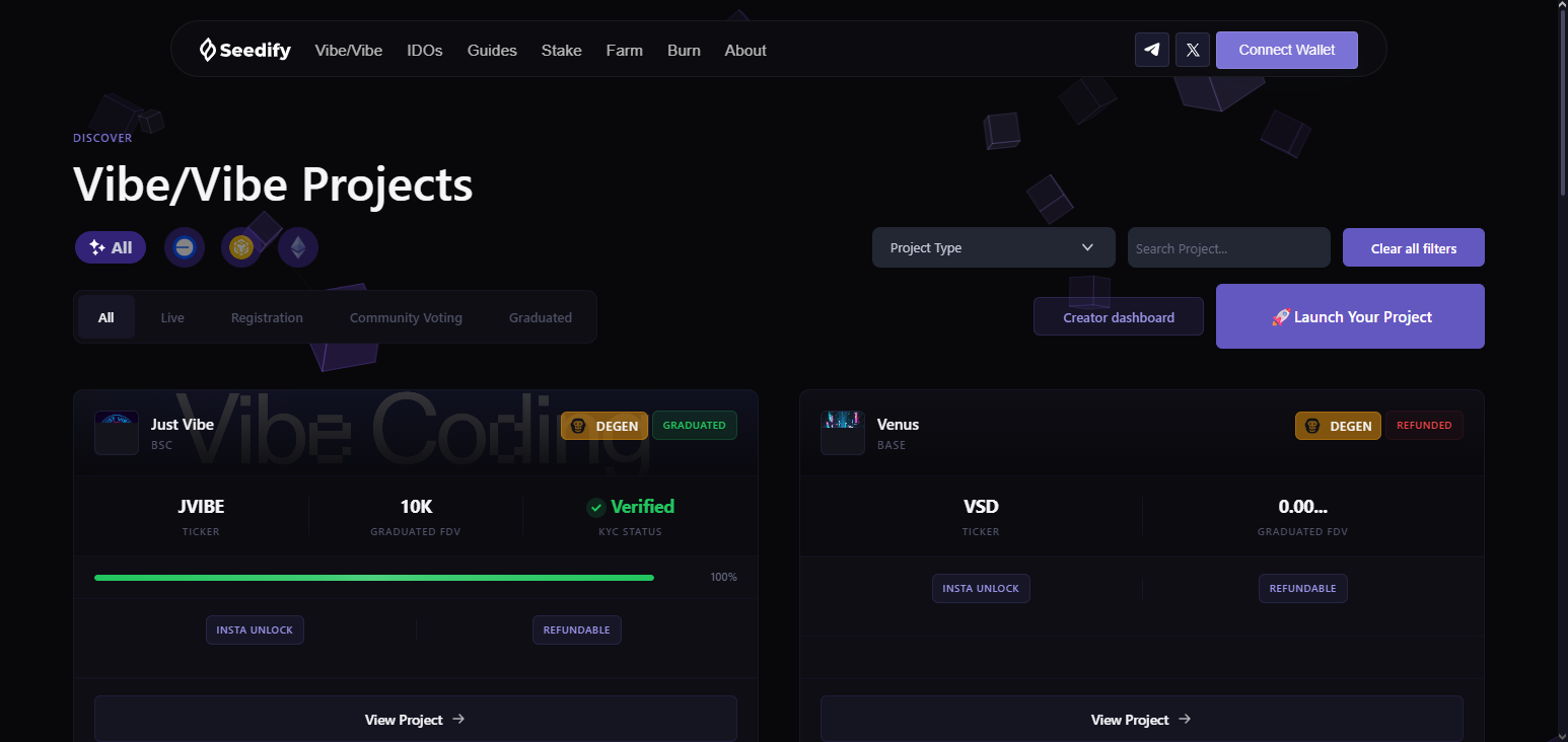 10 Best Crypto Launchpads for Early Token Sales In 2026 18 Seedify