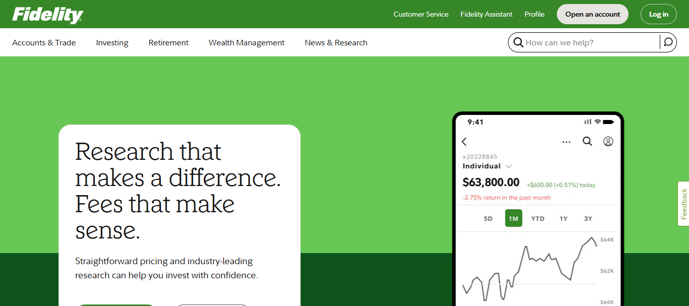 10 Best Stock Brokers for International Investors 2026 Guide 18 Fidelity Investments