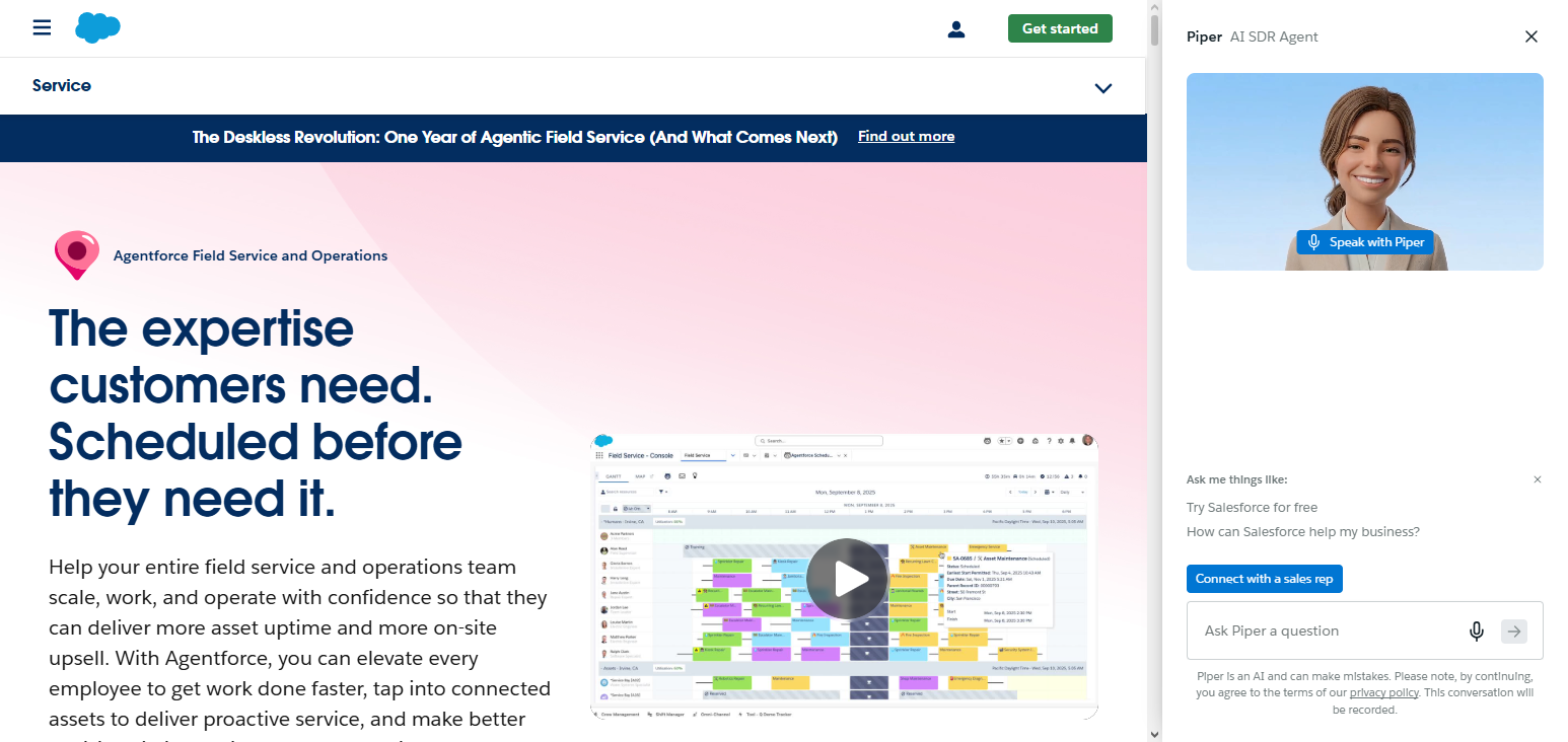 Salesforce Field Service