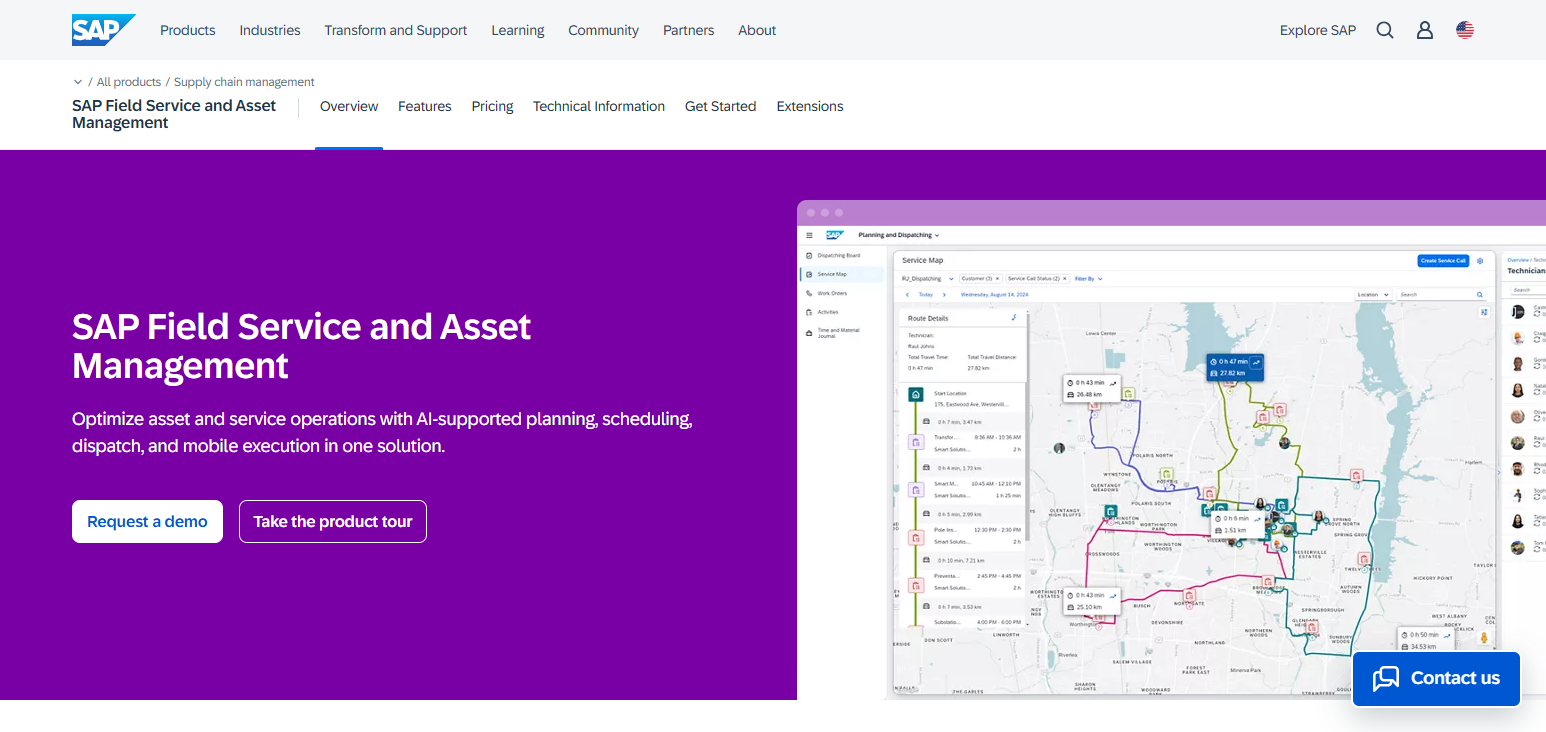 SAP Field Service Management