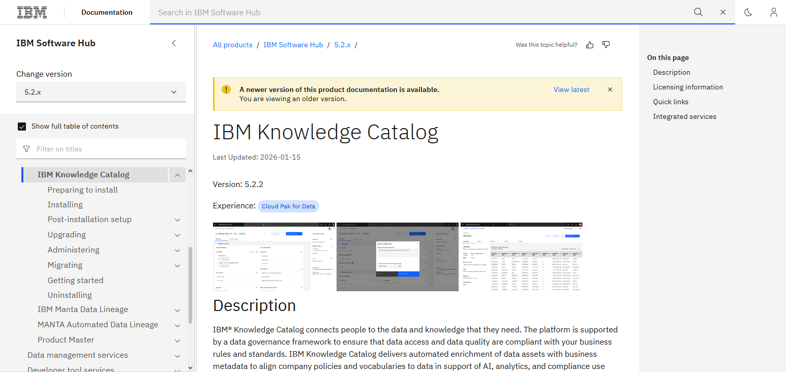 IBM Knowledge Catalog