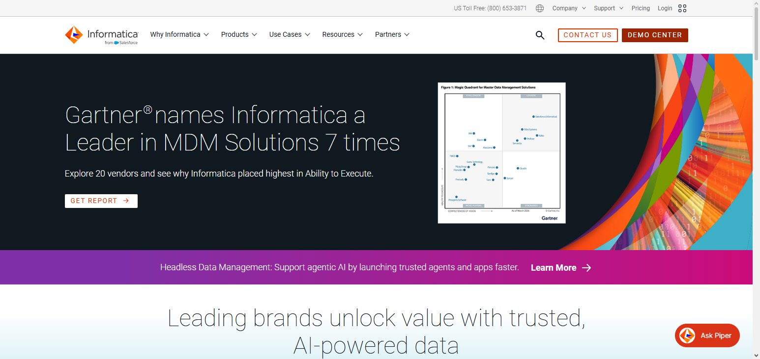 Informatica Intelligent Data Management Cloud