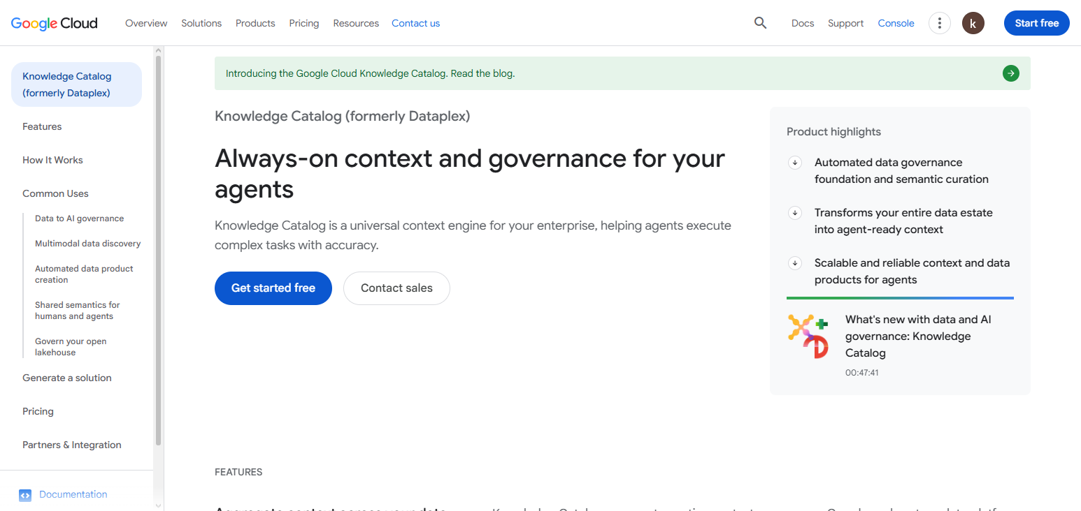 Google Cloud Dataplex