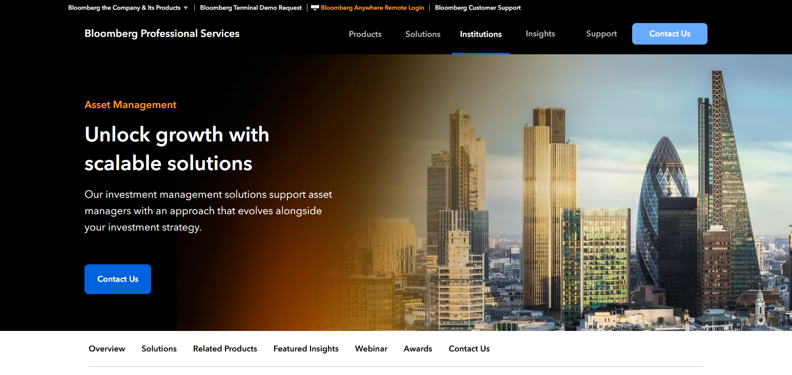 Bloomberg Asset and Investment Manager (Bloomberg AIM)