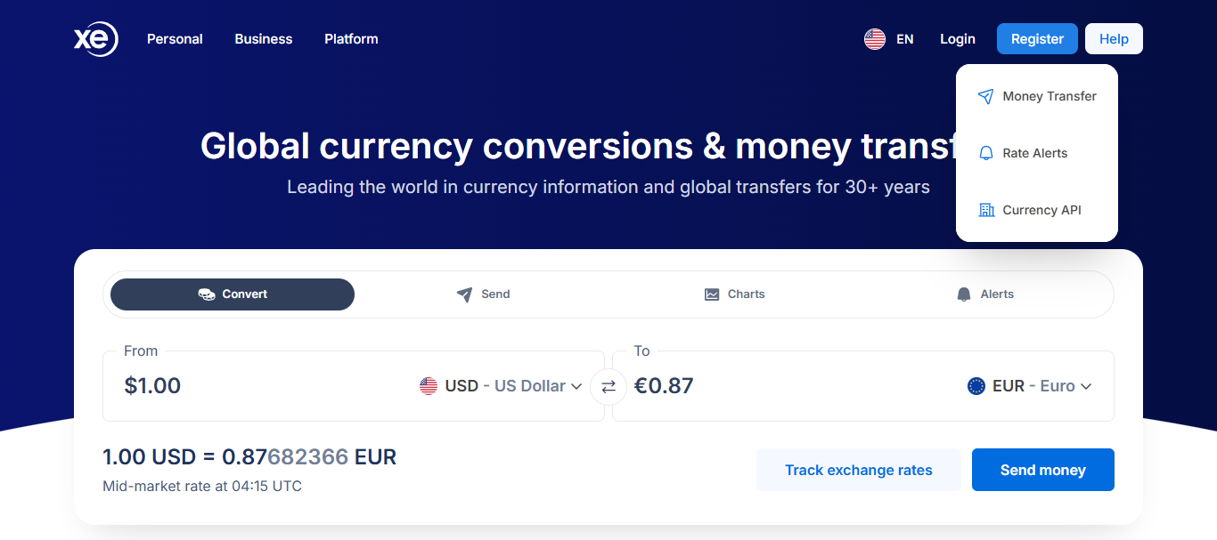 XE Money Transfer