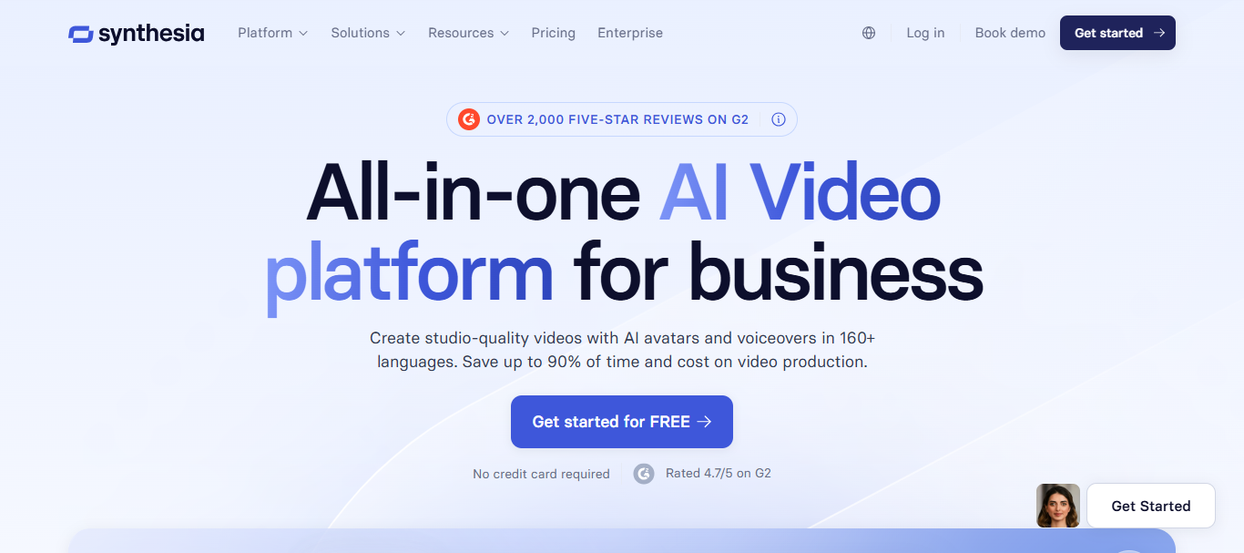 10 Best AI Companies Backed by NVIDIA in 2026 | Top Picks 24 Synthesia