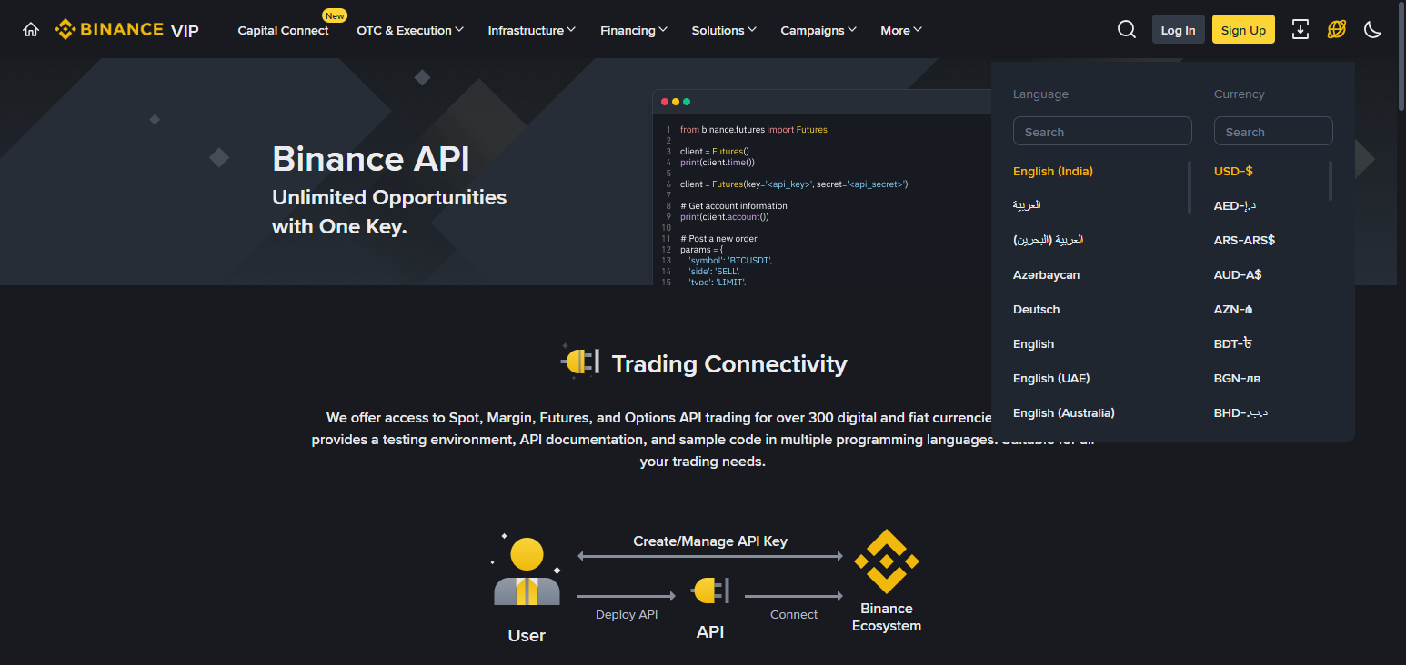 Binance API