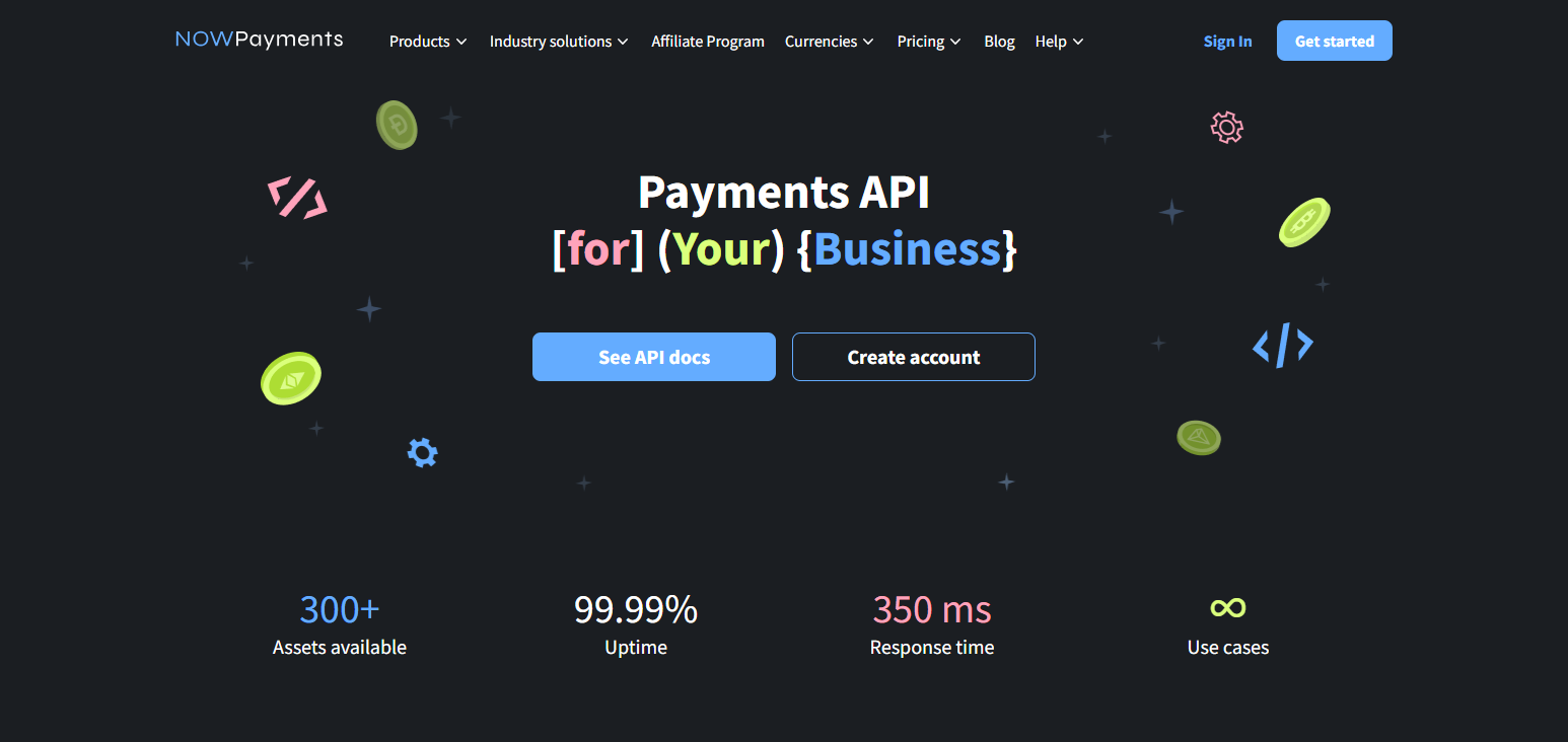 NOWPayments API: