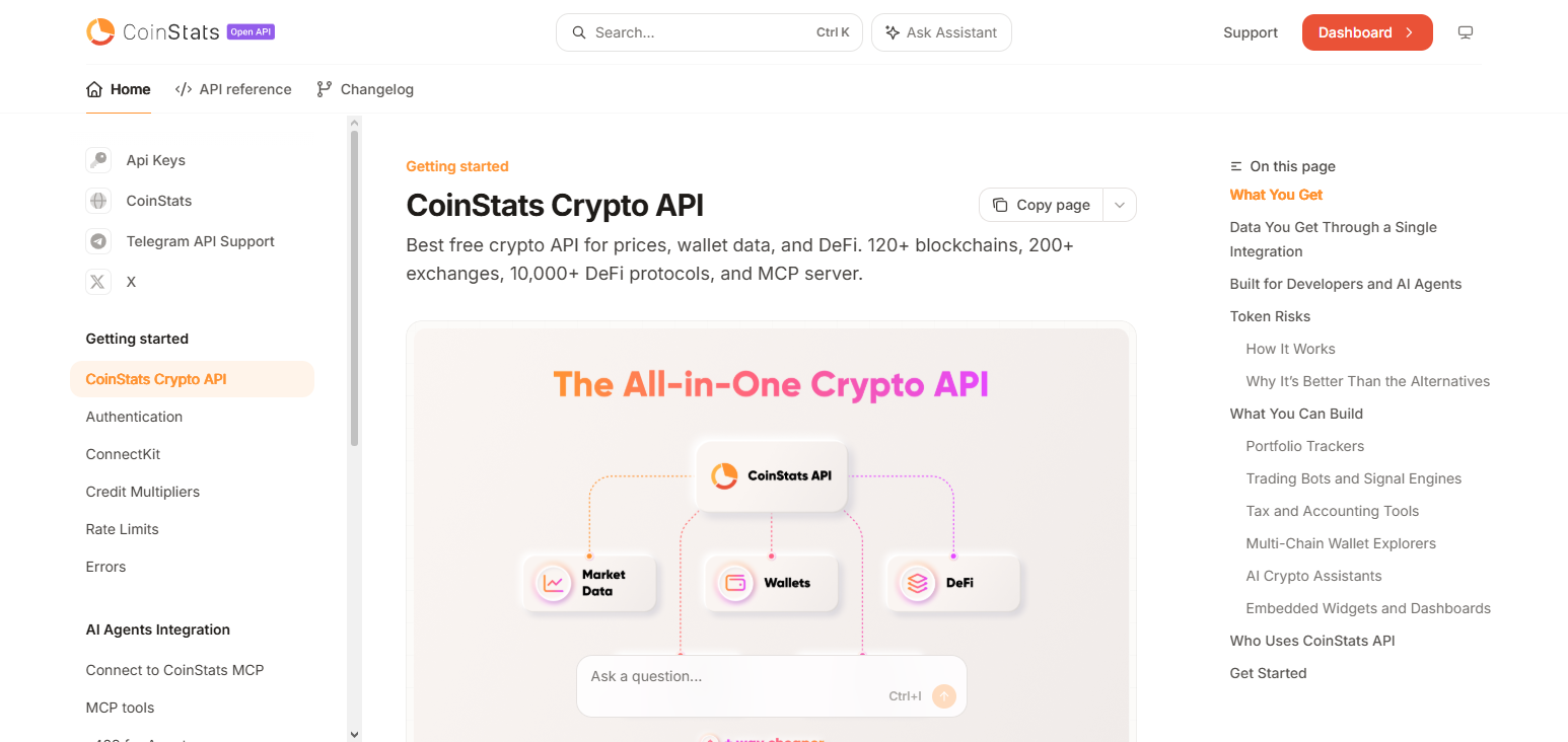 CoinStats API