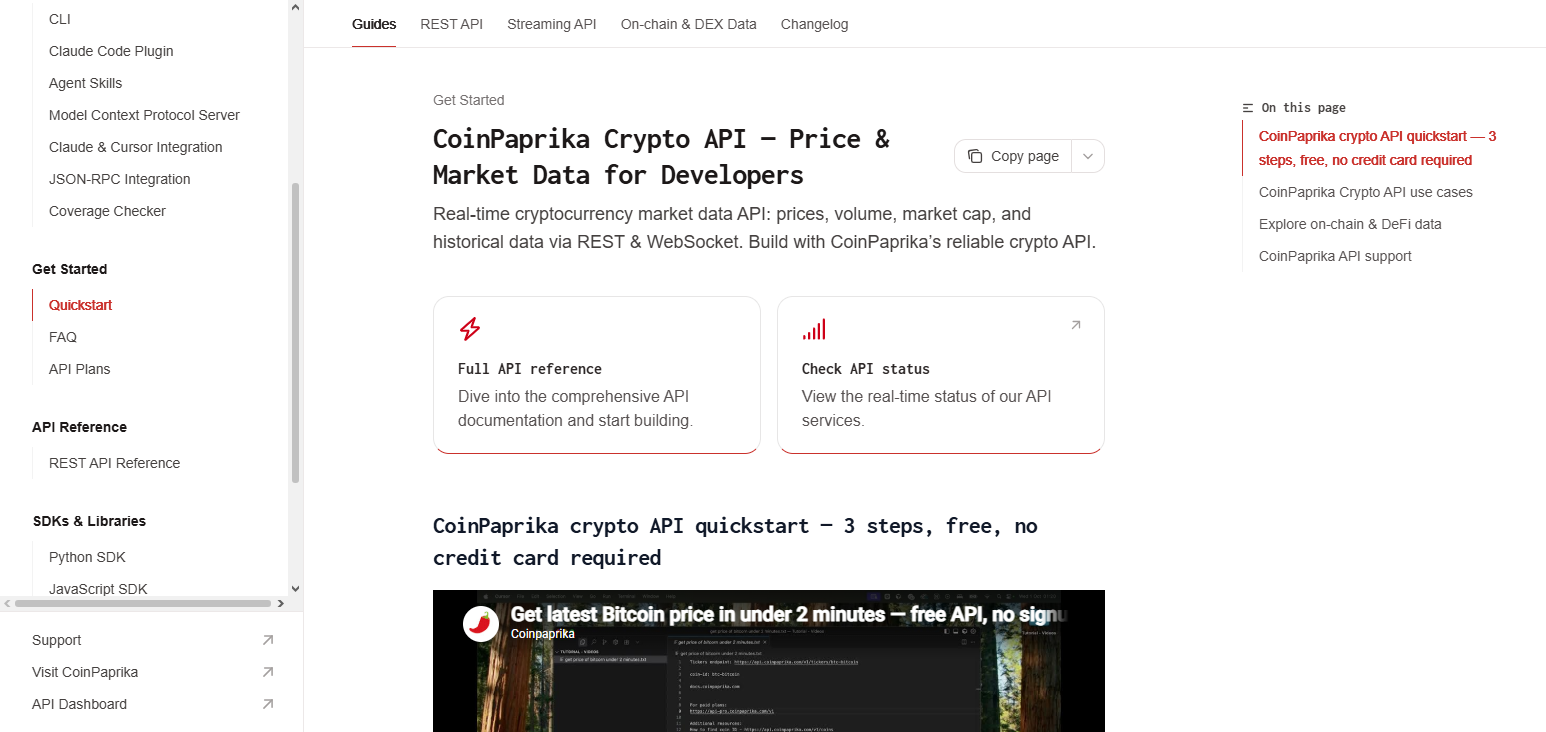 CoinPaprika API