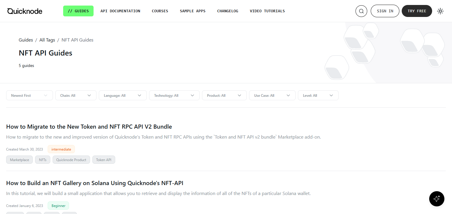 QuickNode NFT API