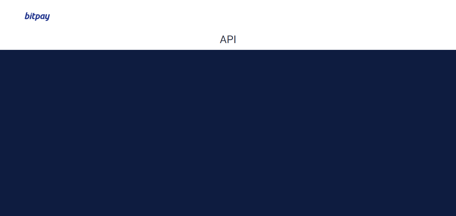 BitPay API