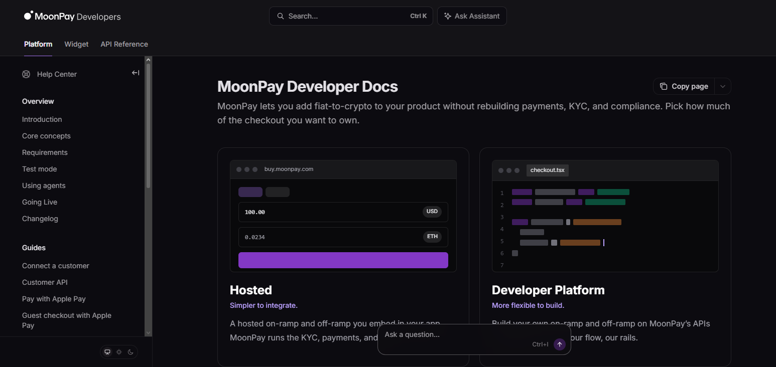 MoonPay API