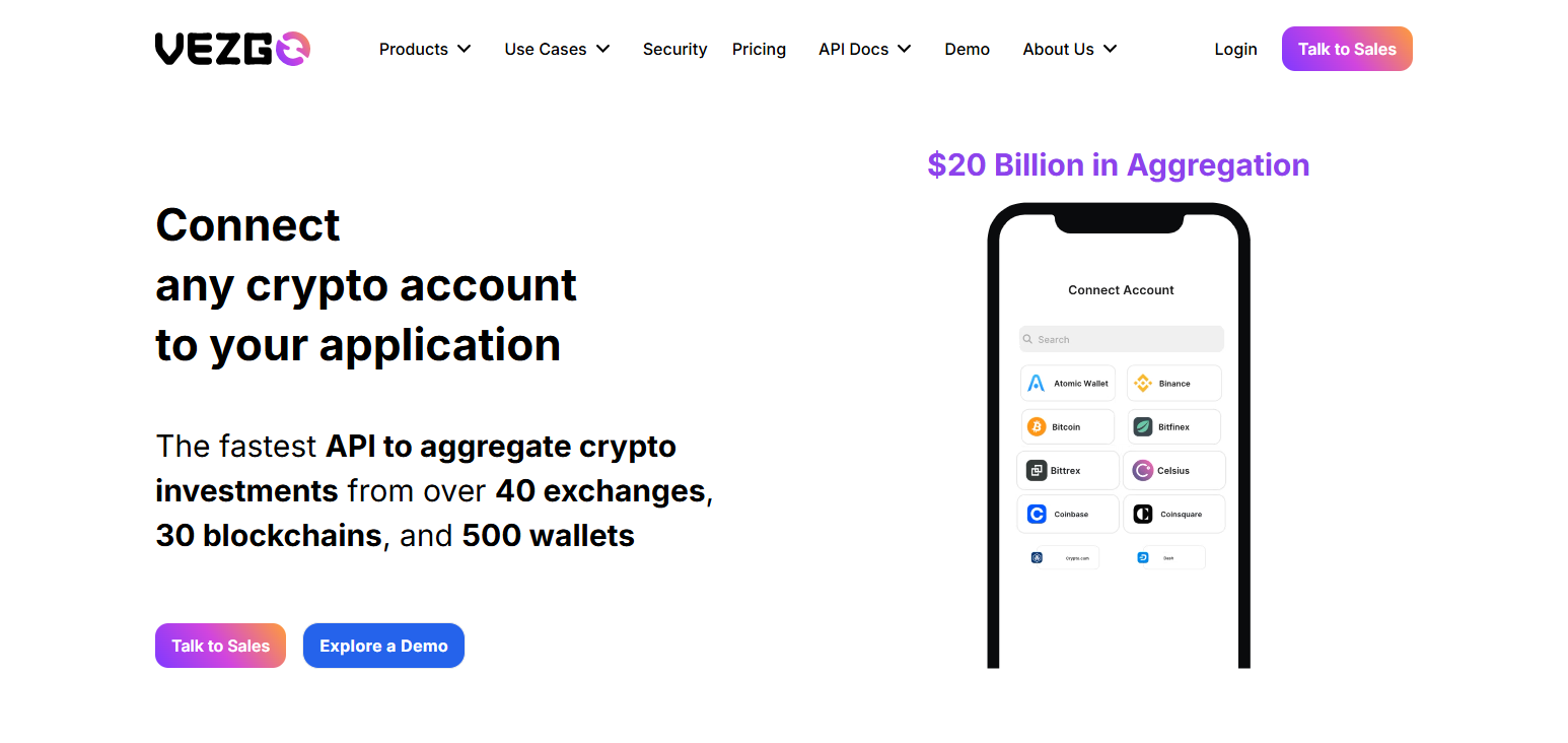 Vezgo API