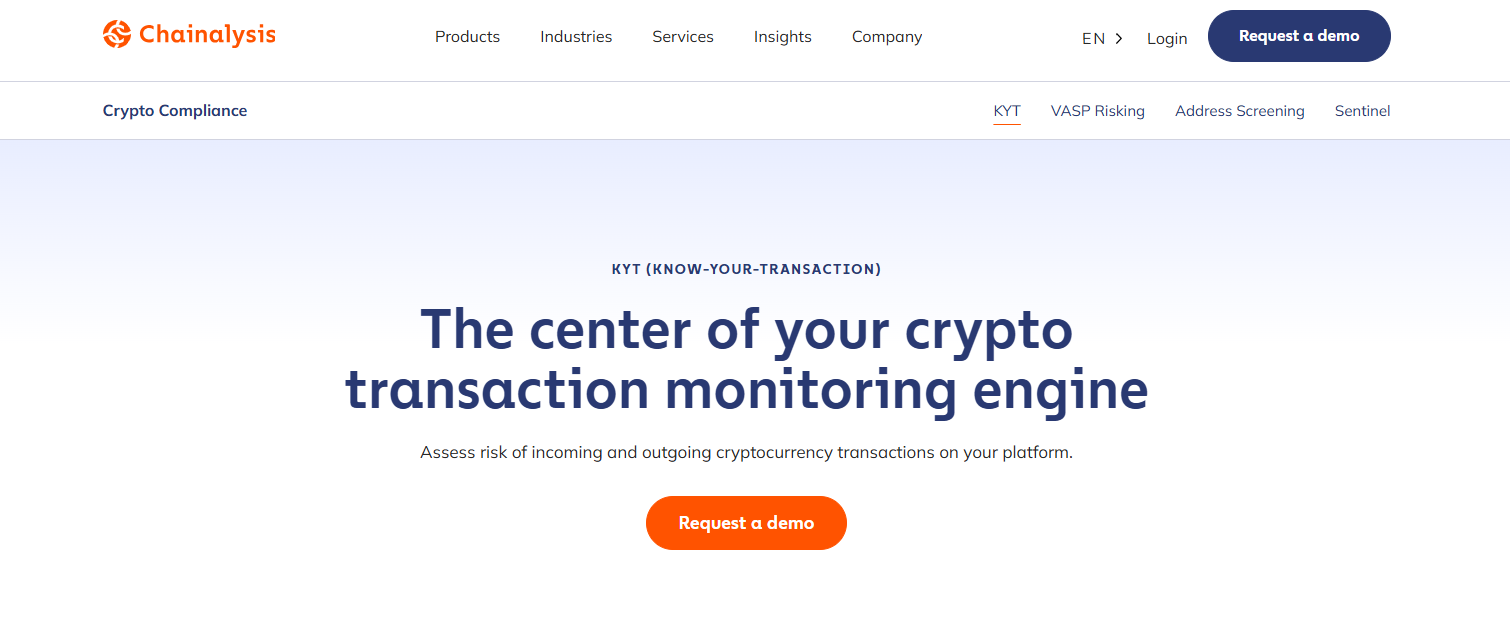 10 Best KYT Platforms For Crypto Compliance In 2026 16 Chainalysis KYT