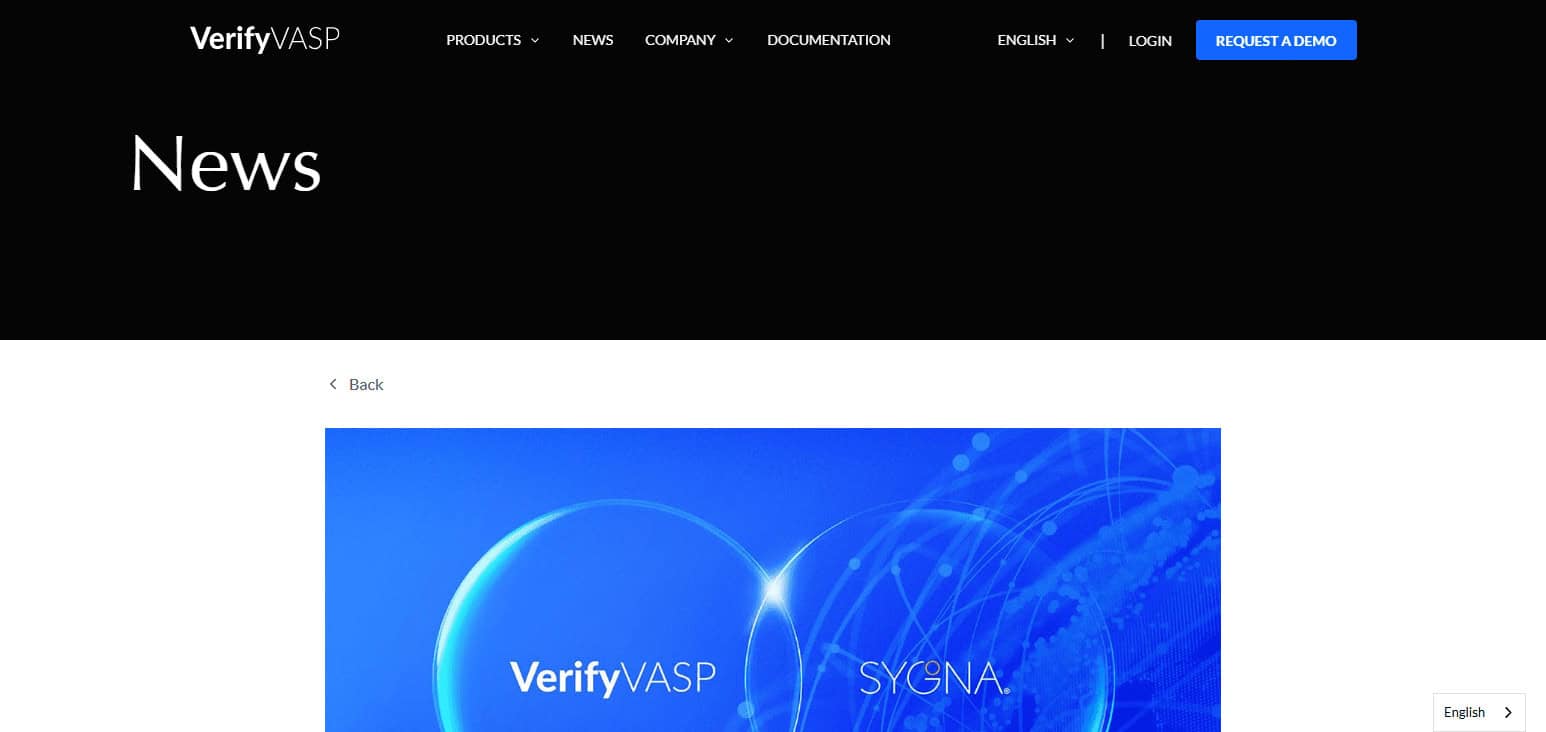 Sygna (by VerifyVASP)