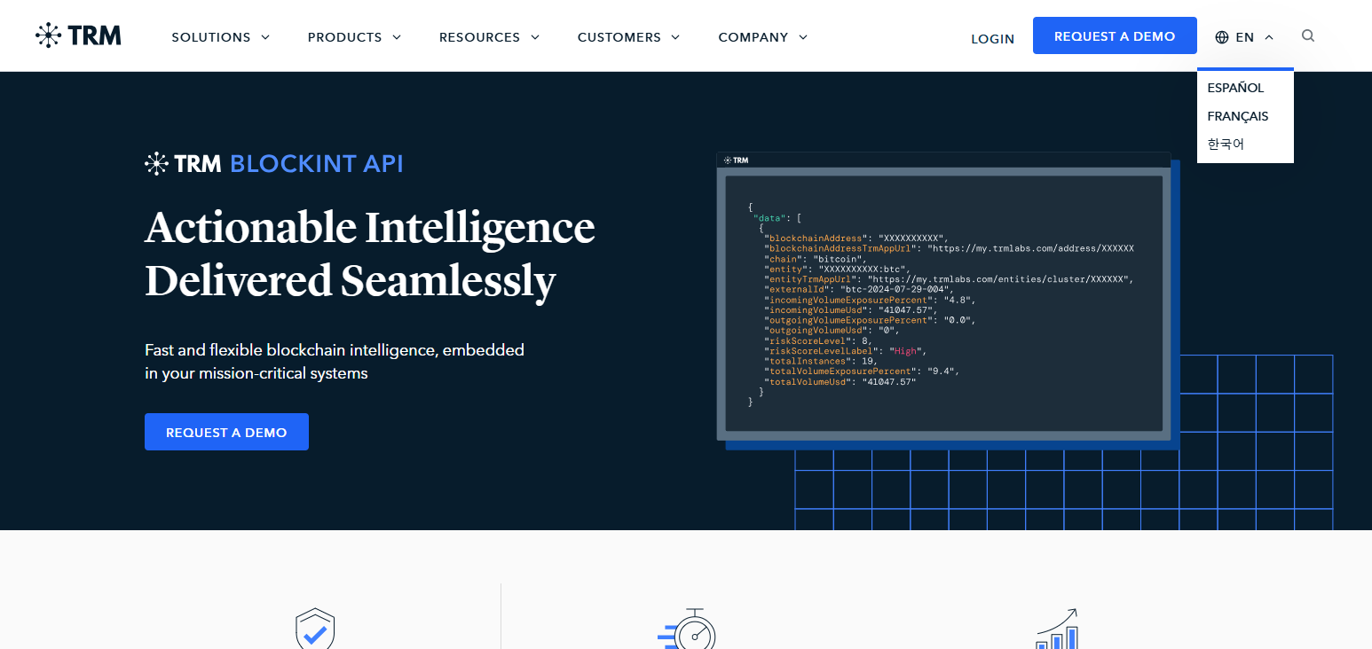 TRM Labs API
