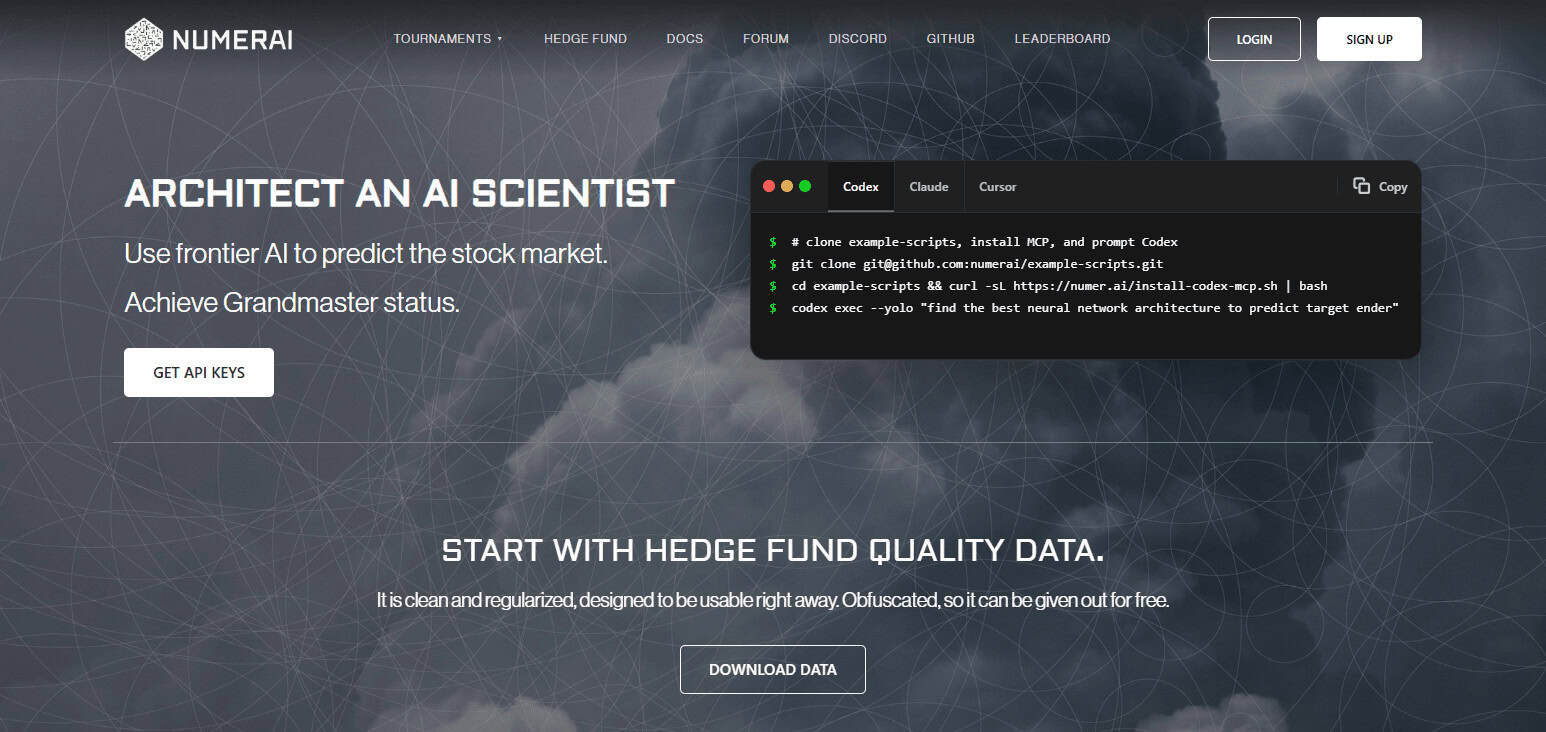 Numerai AI Agent