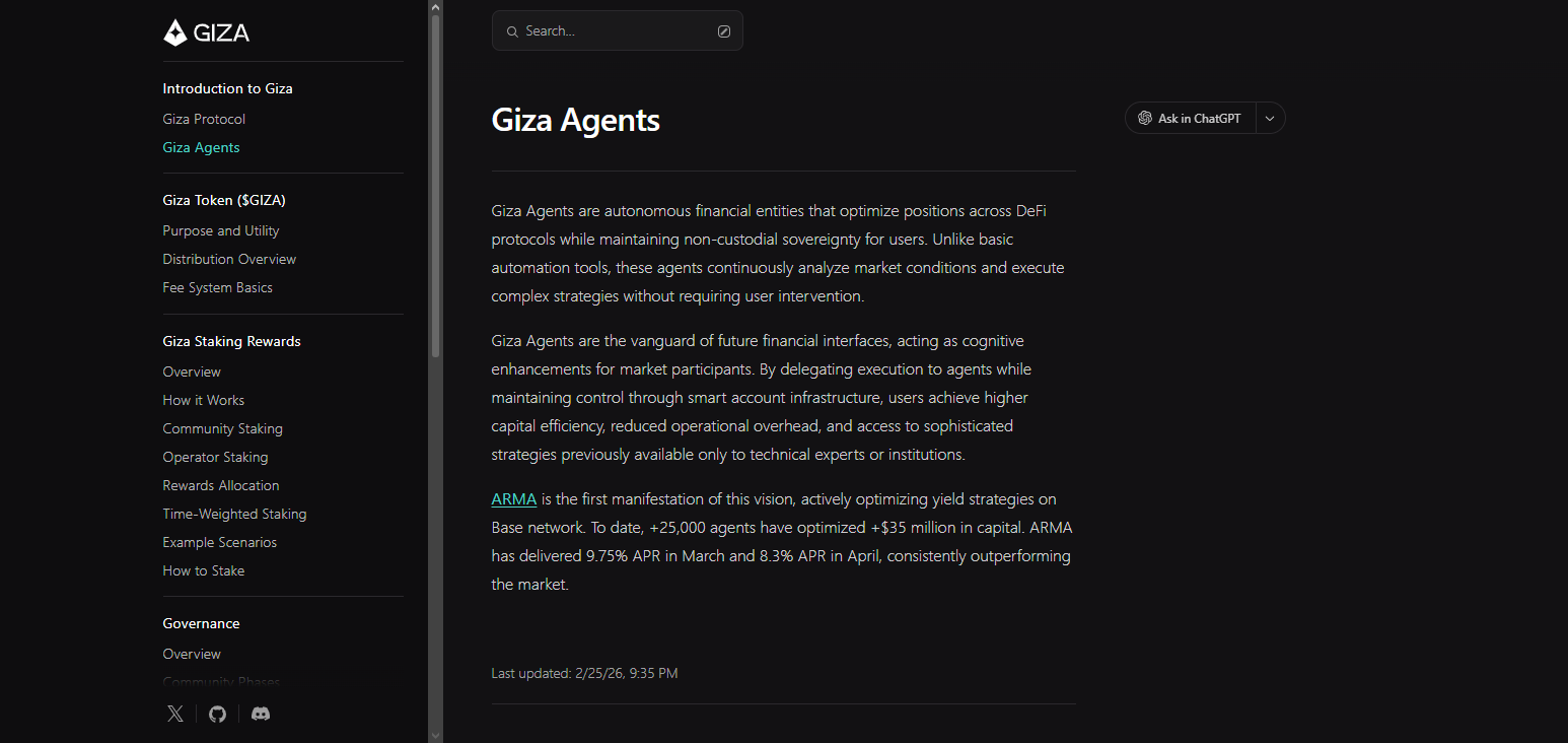10 Best AI Crypto Agents Transforming Web3 In 2026 22 Giza AI Agent