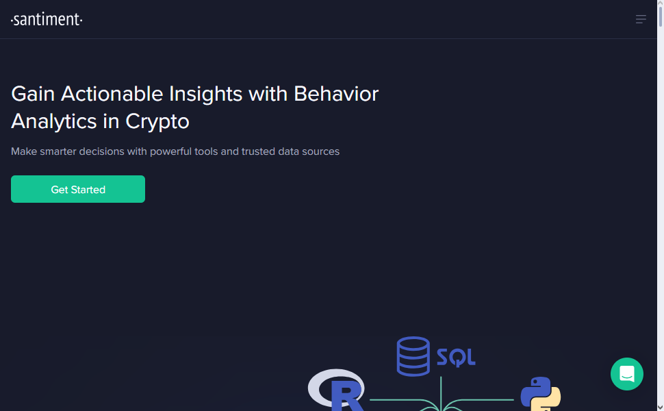 10 Best AI On-Chain Analytics Platforms In 2026 23 Santiment