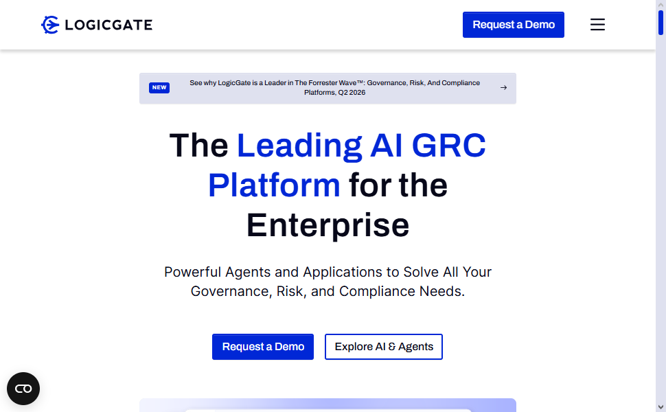 10 Best AI Compliance Platforms for Smarter Risk Management 23 LogicGate Risk Cloud