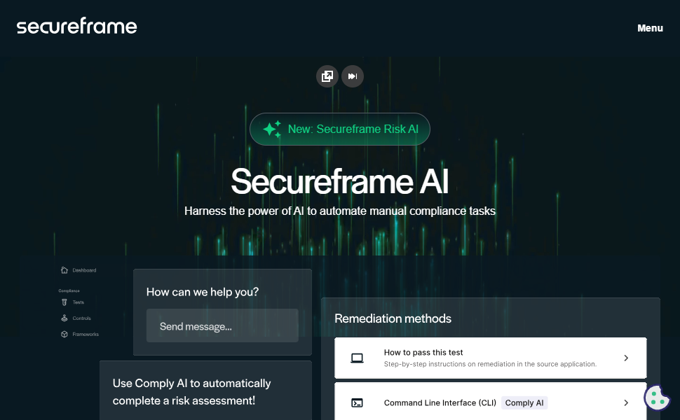 10 Best AI Compliance Platforms for Smarter Risk Management 26 Secureframe AI