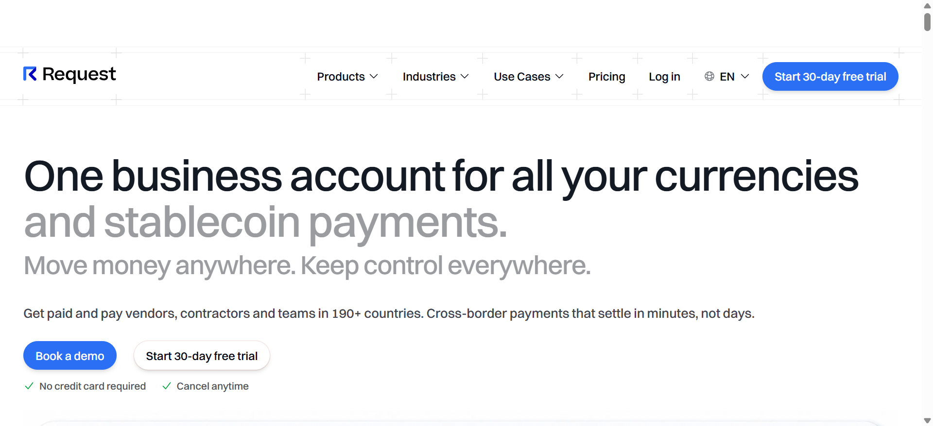 Request Finance provides an all-in-one platform